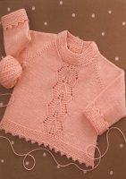 Вязание для малышей кофточки с описанием на 6 месяцев, 1 год и 1.5 года