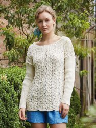 Вязание весна 2015 пуловер Catarina
