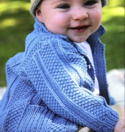 Вязание для малышей курточки с карманами