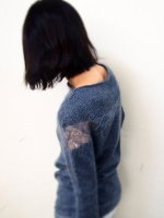 Описание вязания спицами пуловера для женщин от Эри