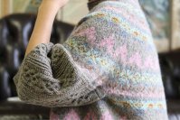 Вязание свободного женского пуловера от Джунко
