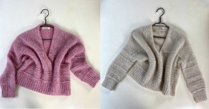 Вязание женского пуловера свободного покроя от Лотильды