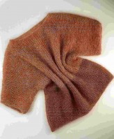 Материалы для вязания свободного пуловера c короткими рукавами KIM Kimono shirt