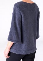 Пуловер спицами цвета слоновой кости от Шелли Андерсон