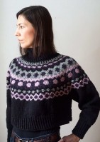 Вязания свободного женского свитера от дизайнера Stephanie Earp