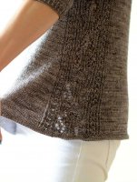 Описание вязания спицами пуловера для женщин
