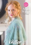 Вязание шали Angel wings