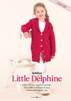 Вязание для девочки пальто Little Delphine