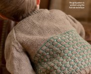 Вязание для мальчиков пуловера Euan без швов
