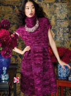 Платье со складками Pleated, модель 13, Vogue Holiday 2012
