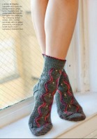 Красивые носки спицами схема и описание