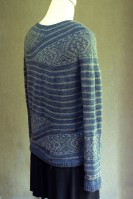 Асимметричный пуловер