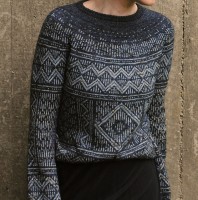 Пуловер с описанием и схемами