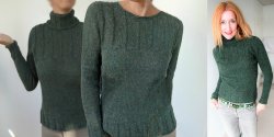 Женский свитер с описанием