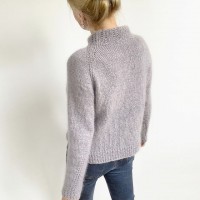 Мягкий свитер в 2 вариантах длины