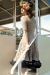 Платье спицами Maddie Dress от Kari-Helene Rane