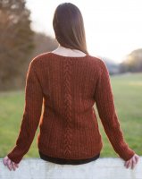 Спинка пуловера