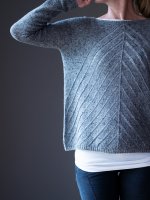 Легкий пуловер из кашемира