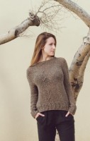 Как вязать модный пуловер регланом