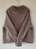 Как вязать пуловер оверсайз