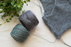 Пряжа для вязания пуловера