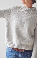 Пуловер без швов с описанием