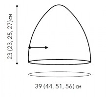 Размеры шапки спицами