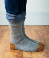 Простые носки для начинающих вязальщиц