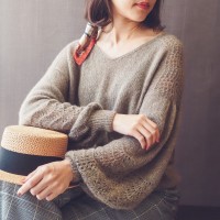 Воздушный пуловер от Ирен Лин