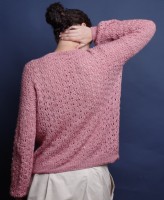 Пуловер с прямыми рукавами 