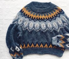 Модный свитер схемы и описание