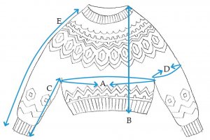 Модный свитер спицами выкройка