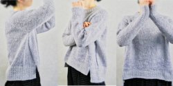 Модный свитер спицами с описанием